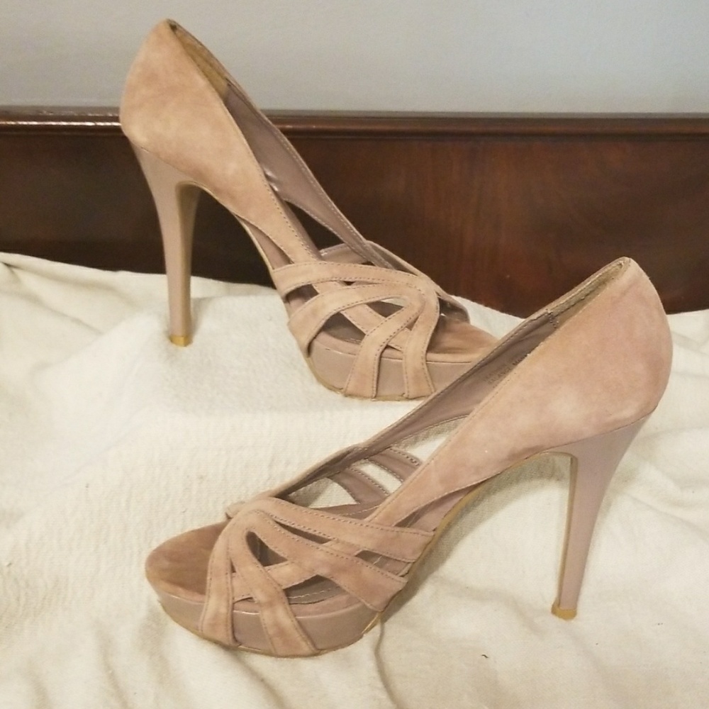 Steve Madden peep toe stiletto size 7 1/2